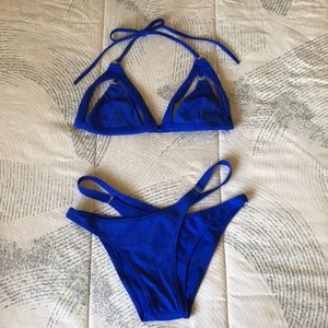 ROYAL BLUE BIKINI 2 PIECE
